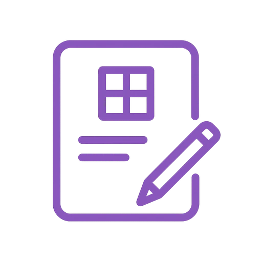 Written no-obligation estimate document for window replacement